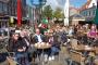 Enjoying life on a café terrace in Alkmaar, the Cheese Market town
