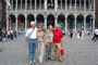 Mike and Mary, John and Pat at Grote Markt (Market Place) , Brussels 